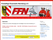 Tablet Screenshot of ff-nuernberg.de